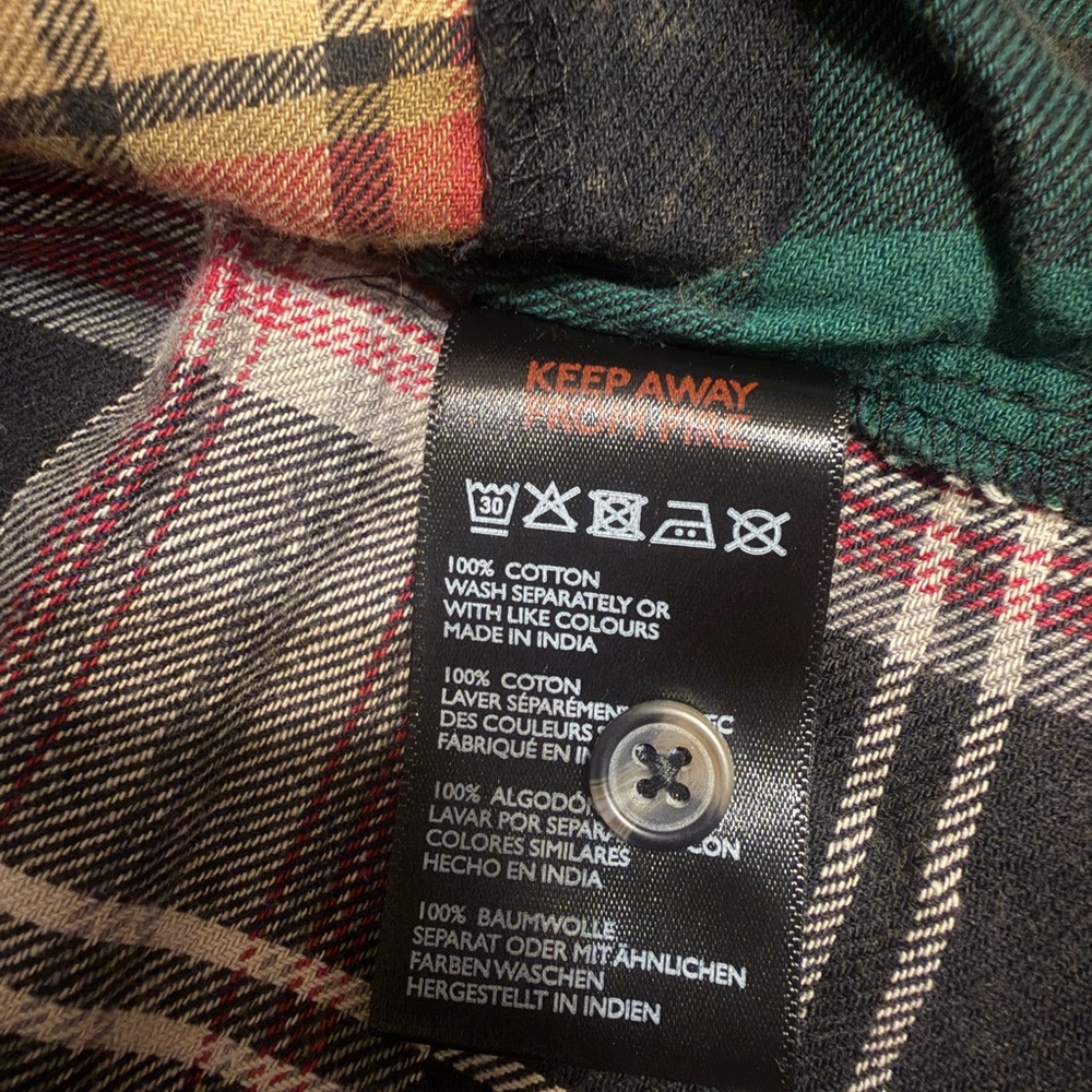 BDG Multicolor Plaid Button-Up Shirt - Picture 7 of 7
